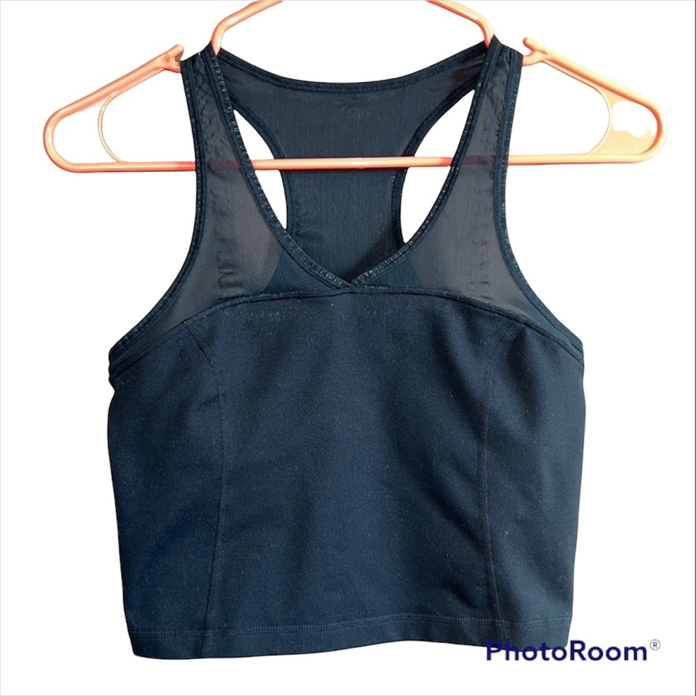 Zella Longline Crop Tank Bra